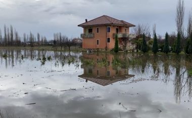 Përmbytjet në Shkodër/ Banesa dhe stalla bagëtish ende nën pushtetin e ujit