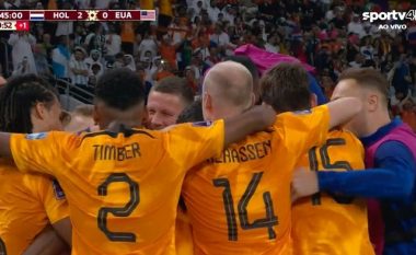 Holanda dyfishon shifrat ndaj SHBA-së, çerekfinalja është më pranë se kurrë (VIDEO)