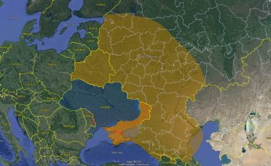 Rusët përballen me dramën, lufta në Ukrainë po merr rrjedhë tjetër, kjo hartë i shpjegon të gjitha