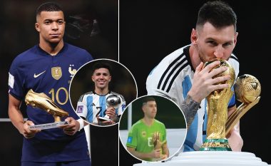 Messi rrëmbeu Kupën e Botës, kush i fitoi çmimet e tjera në finalen e madhe