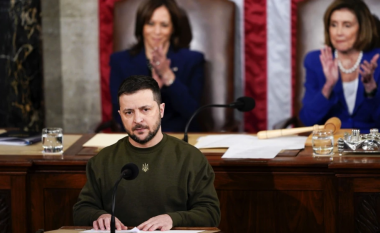 Zelensky para Kongresit: Ndihma e SHBA-së për Ukrainën është vendimtare