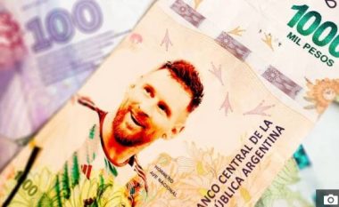 Fytyra e Messit mund të printohet te paratë (FOTO LAJM)