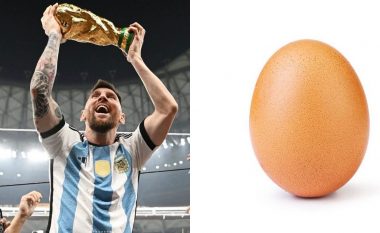 Thyhet rekordi i vezës në Instagram, fotoja e Messit me trofeun në duar merr “fronin”