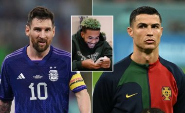 Rhys James iu kërkua në Twitter të zgjidhte mes Ronaldos dhe Messit
