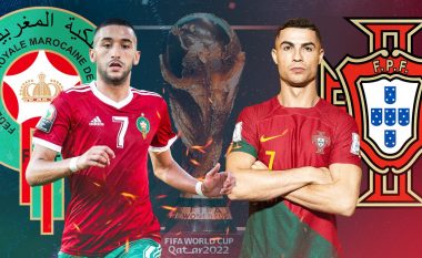 Formacionet zyrtare Marok-Portugali: Ronaldo e nis përsëri nga stoli