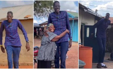 29-vjeçari nga Gana “rrëmben” titullin si njeriu më i gjatë në botë