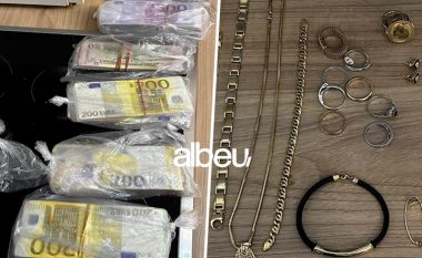 Arrestimi i nënë e bir në Tiranë për vjedhjen e 120 mijë eurove, policia vijon hetimet: Gjenden rreth gjysmë milioni euro dhe florinj në banesën e tyre