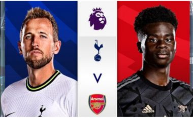 Formacionet zyrtare Tottenham-Arsenal: Saka “sfidon” Harry Kane në derbin e Londrës