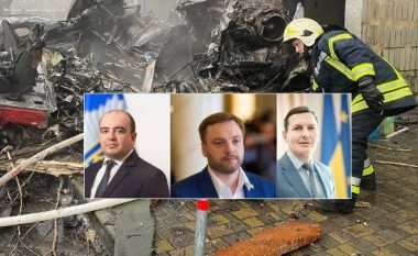 Rrëzimi i helikopterit në Ukrainë, mes 16 viktimave ministri i Brendshëm dhe dy zyrtarë