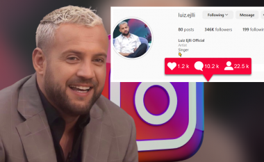 Tha se nuk ka rrjete sociale, por a e di Luizi se dikush po bën namin me emrin e tij në Instagram? Flet këngëtari (VIDEO)