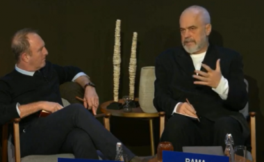 Rama flet në Davos për sulmet iraniane: Donin të na kthenin te epoka e letrës, nuk ia dolën