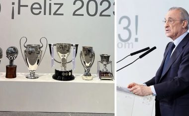 Real Madrid organizoi një darkë për Vitin e Ri me ekipin, Perez mbajti një fjalim prekës
