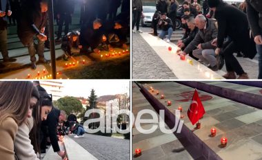 Qirinj për jetët e humbura/ Shqipëria solidarizohet me viktimat nga tërmetet në Turqi dhe Siri