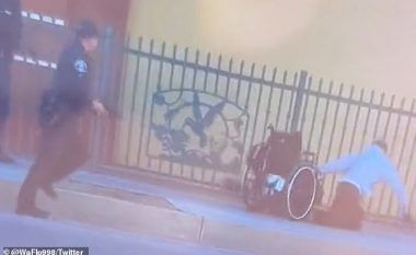 Policët në SHBA qëllojnë për vdekje 36-vjeçarin në karrige me rrota (VIDEO)