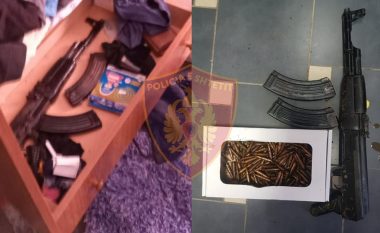 Autor i disa vjedhjeve në Lezhë, arrestohet 32-vjeçari, policia i gjen në banesë kallashnikov dhe municion luftarak