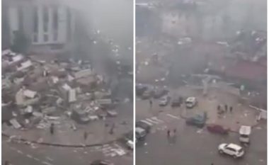 VIDEO/ “Rrafshohet” qyteti në Turqi, grumbuj rrënojash dhe mijëra persona të bllokuar