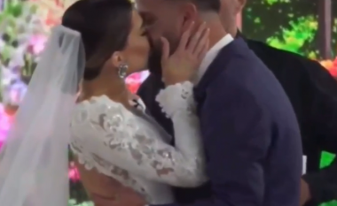 VIDEO/ Më në fund, puthen Luizi dhe Kiara , dasmë në shtëpinë e BBV