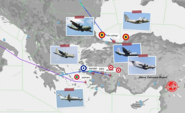 Pas termetëve shkatërruesë, qielli i Turqisë “pushtohet” nga dhjetëra avionë ushtarakë