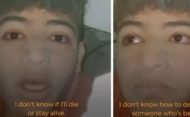 Siri, i bllokuar nën rrënoja, adoleshenti publikon videon: Nuk e di nëse do të jetoj, ose do të vdes
