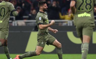 Milani rikthehet tek fitorja, Giroud nxjerr ekipin nga “tuneli”
