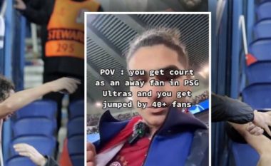 U fut mes tifozëve të PSG-së, e pëson keq bavarezi: E rrahën, i hoqën bluzën dhe të brendshmet (VIDEO)
