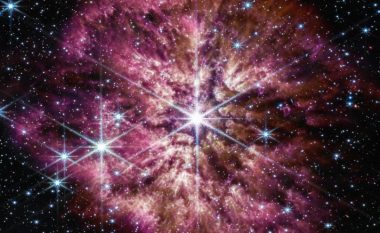Mahnitëse! Teleskopi Webb kap pamjen e një ylli në prang shpërthimi