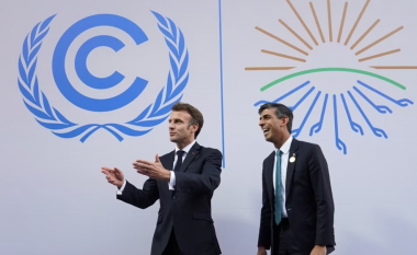 Macron dhe Sunak takohen në Paris për Samitin franko-britanik