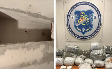 Policia greke gjen 21 kg kanabis në shtëpinë e shqiptarit, në pranga 37-vjeçari