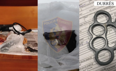 Arrestohen babë e bir në Shijak për armëmbajtje pa leje
