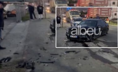 Përplasen dy automjete në aksin Lezhë-Milot, plagoset pasagjerja