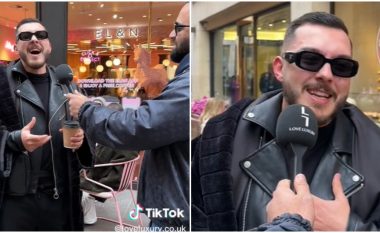 Miliarderi i “TikTok” sfidon në rrugë Ardit Çunin, si këngëtari shqiptar fitoi 250 mijë euro për pak sekonda (VIDEO)