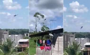 Tragjedi në Kolumbi, rrëzohet helikopteri ushtarak, humbin jetën 4 persona  (VIDEO)