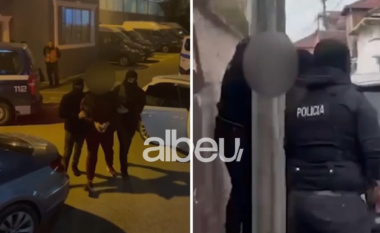 EMRAT/ Shpërndanin drogë nëpër shkollat dhe lokalet e Tiranës, dalin pamjet nga arrestimi i 20  personave