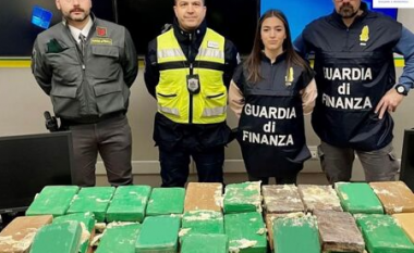 Kokainë me vlerë 10 mln euro në portin e Livornos, arrestohen 3 shqiptarë