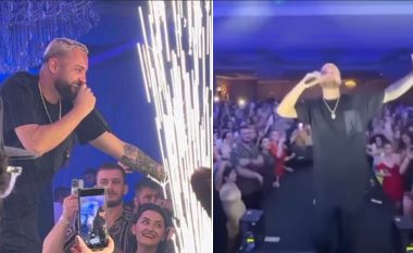 “Faleminderit për këtë super natë”, Luzi mban koncertin në SHBA, mijëra shqiptarë mblidhen për ta dëgjuar (VIDEO)