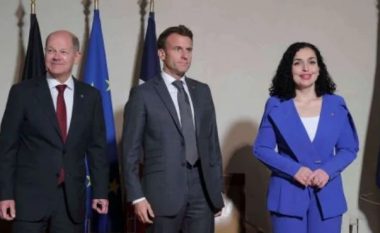 Vjosa Osmani sot në Moldavi, ka takim me Macron dhe Scholz