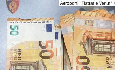 Tentoi të hynte në Shqipëri me rreth 21 mijë euro të padeklaruara, 35 vjeçari ndalohet në Aeroportin e Kukësit