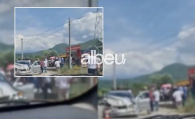U përplas nga makina në aksin Elbasan-Librazhd, këmbësori dërgohet në spital në gjendje të rëndë