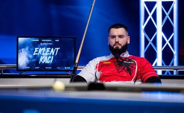 Kampion bote në bilardo, Eklent Kaçi merr edhe kupën e “UK Open Pool” 2023