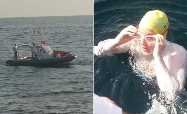 VIDEO/ Pas 27 orësh në det të hapur, Eva Buzo shfaq problemet e para gjatë notimit