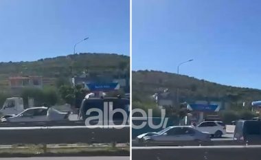 “Makina” hyn kundravajtje dhe aksidentohet në autostradën Fier-Lushnjë