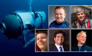 Eksperti: 5 pasagjerët e “Titan” e kuptuan se çfarë po ndodhte një minutë para se nëndetësja të shpërthente