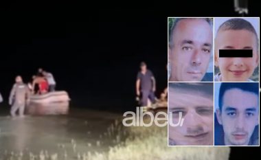 Katër varre në një shtëpi, dalin fotot, babai me dy djemtë e nipi u mbytën mbrëmë në liqenin e Banjës