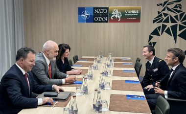 Samiti i NATO në Vilnius, Rama njofton vizitën e presidentit francez në Shqipëri