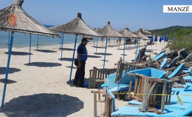 Kishin zaptuar tokën, lirohet hapësira publike në plazhin “Rëra e Bardhë” në Durrës