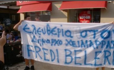 Protestë për lirimin e Fredi Belerit në Himarë, kryebashkiaku reagon nga burgu: Drejtësia fiton gjithmonë
