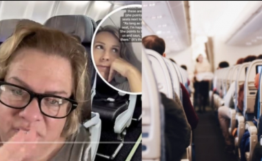 Nuk ia liroi vendin të ulej pranë fëmijëve të saj, nëna hakmerret keq ndaj pasagjeres (VIDEO)