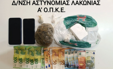 Kokainë, kanabis dhe ekstazi, tre të arrestuar në Greqi, mes tyre 22-vjeçari shqiptar