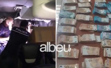 Të fshehura në tavanin e autobusit, sekuestrohen mbi 121 mijë euro të padeklaruara në Durrës