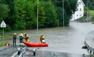 Moti i keq, evakuohen mijëra persona në Norvegji për shkak të përmbytjeve